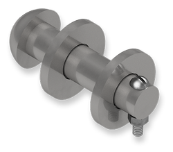 7/8 x 3-1/2-Inch Carbon Steel Button Head Rod