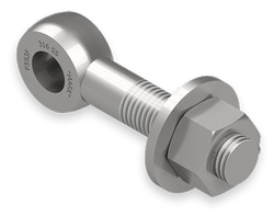 1 x 5-Inch Stainless Steel Eyebolt Assembly, Heavy Hex Nut