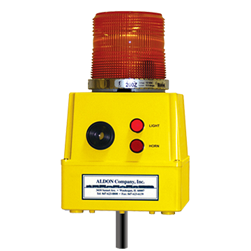 Flashing Coupler Light with Horn