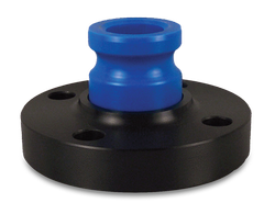 1-1/2 inch Quick Connect Flanged Adapter , UHMWPE