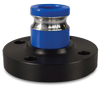 3 inch Quick Connect Flanged Adapter, UHMWPE Flange with Reinforced Adapter