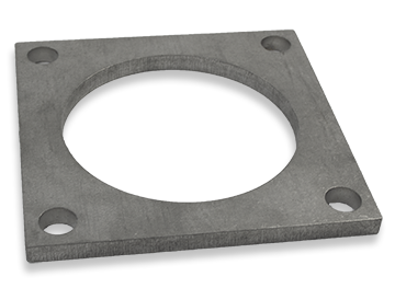 Square Flange 4"