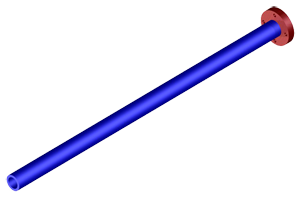 Eduction Tube 3" x 3 1/2"