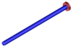 Eduction Tube 3" x 3 1/2"