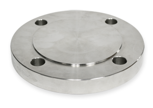 Sulfuric Acid Car Blind Flange, 6 inch Bolt Circle, Stainless Steel