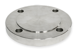 Sulfuric Acid Car Blind Flange, 6 inch Bolt Circle, Stainless Steel