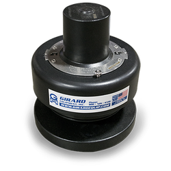 165 psi Girard Geliner Vent, Teflon Lined 316L Stainless Steel with Teflon/Silicone O-Ring, (4) 3/4 inch Bolt Holes on 6-1/4 inch Bolt Circle