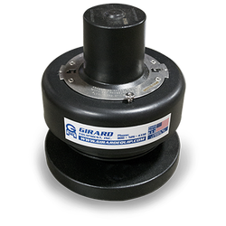 165 psi Girard Geliner Vent, Teflon Lined 316L Stainless Steel with Teflon/Silicone O-Ring, (4) 3/4 inch Bolt Holes on 6-1/4 inch Bolt Circle