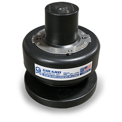 75 psi Girard Geliner Vent, Teflon Lined 316L Stainless Steel with Teflon/Silicone O-Ring, (3) 3/4 inch Bolt Holes on 5-1/2 inch Bolt Circle