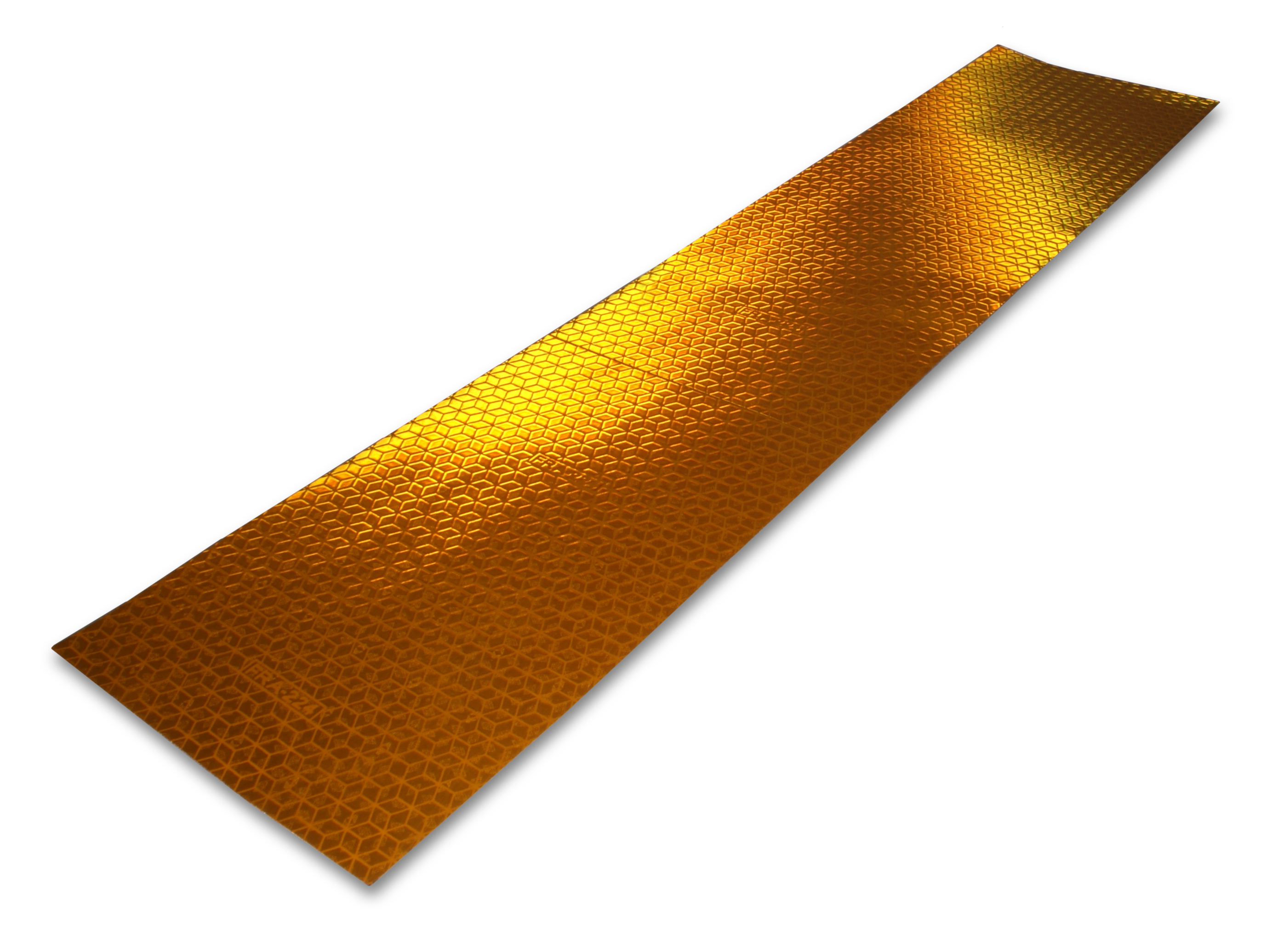 Reflective Tape Strip 4 by 18-Inches Long Yellow: Safety and Compliance