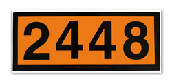 Decal Orange Vinyl 2448