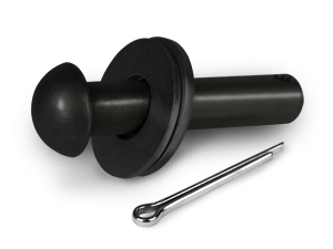 3/4 x 2-1/2-Inch Carbon Steel Button Head Rod