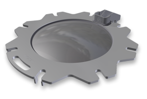 20-Inch 8 Bolt Stainless Steel Manway Cover, Union Tank Arrangement