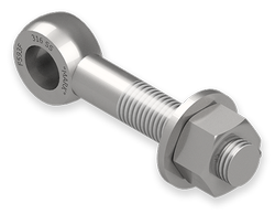 7/8 x 5-Inch Stainless Steel Eyebolt Assembly, Heavy Hex Nut
