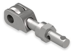 7/8 x 6-Inch Stainless Steel Eyebolt Assembly with Safety Catch, Heavy Hex Ferrule Nut