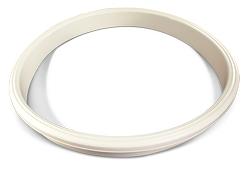 20-Inch Manway Nozzle Gasket, White FDA Nitrile