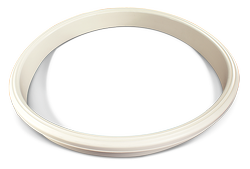 20-Inch Manway Nozzle Gasket, White FDA Nitrile