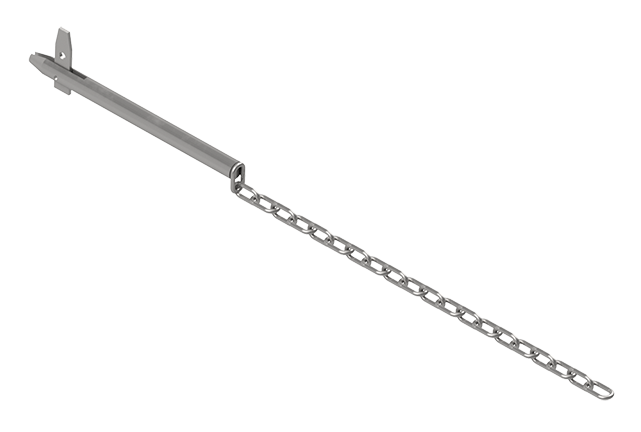 1 x 10-Inch Carbon Steel Seal Pin Assembly