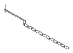 3/8 x 4-1/2-Inch Carbon Steel Seal Pin Assembly