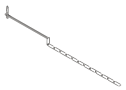 5/16 x 6-Inch Carbon Steel Seal Pin Assembly