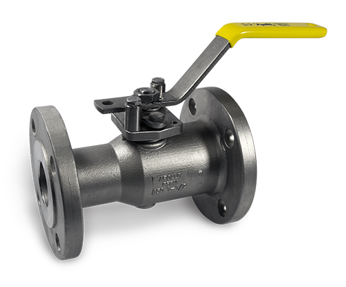 1-1/2 inch Flanged Ball Valve, Stainless Steel, Standard Port