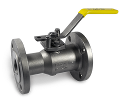 1-1/2 inch Flanged Ball Valve, Stainless Steel, Standard Port