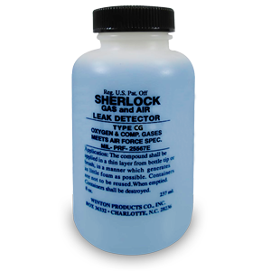 Sherlock 5-Second Leak Detector Liquid Type CG, 4 Ounce, Case of 12