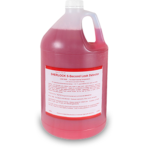 Sherlock 5-Second Leak Detector  Liquid Type XLT, 1 Gallon, Case of 4