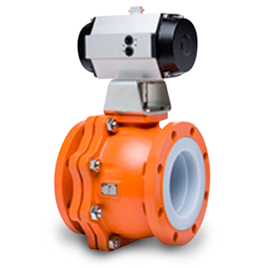 Ball Valve 2 inch Flanged, Dual Actuator