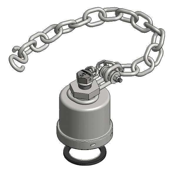 Quick Connect Cap 3" Threaded