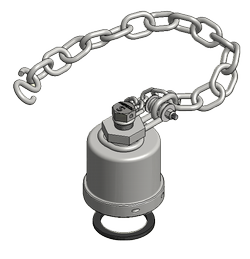 Quick Connect Cap 3" Threaded
