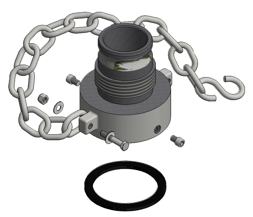 Quick Connect Adapter 3" Thread On