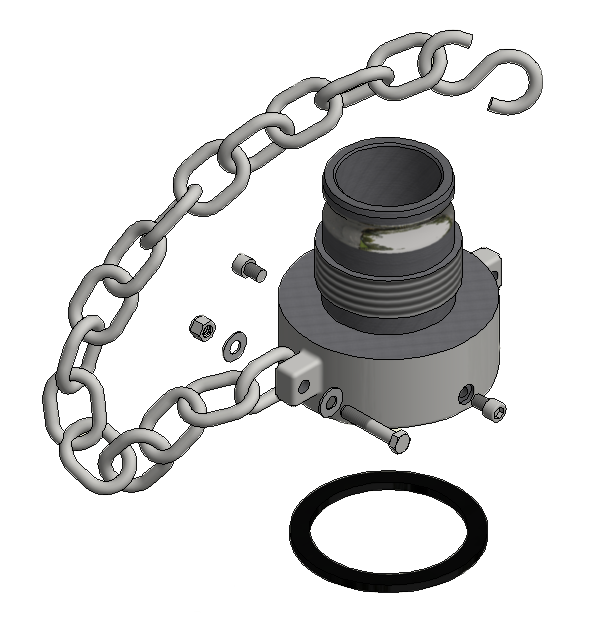 Quick Connect Adapter 3" Thread On