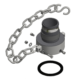 Quick Connect Adapter 3" Thread On