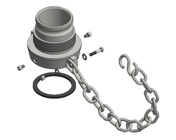 Quick Connect Adapter 4" Thread On