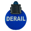 Solar Powered Blue Flashing Light