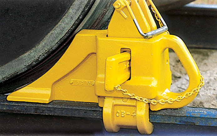 Rail Clamping Wheel Block