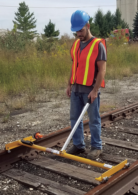 Rolling Track Gauge Reader