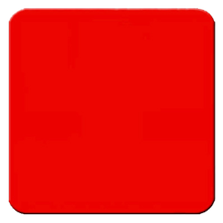 STOP Red Colored Square Sign