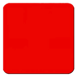 STOP Red Colored Square Sign