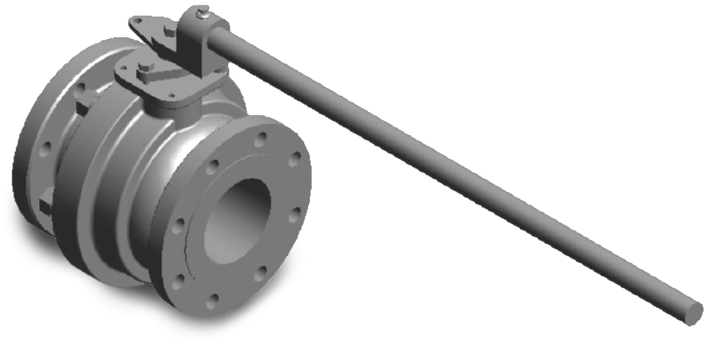 Ball Valve 4-inch Flanged