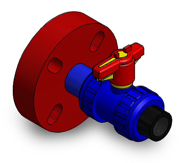 Air Valve Assembly 1 1/2"-1"x1"