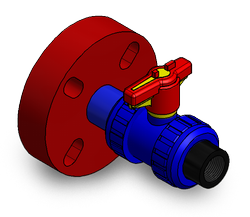 Air Valve Assembly 1 1/2"-1"x1"