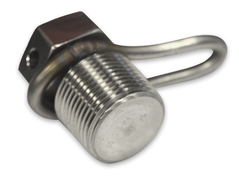 1-Inch Stainless Steel Plug with Stainless Steel Swivel Link