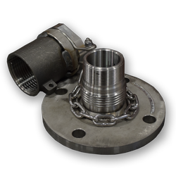 2-Inch  Flanged Stainless Steel Top Fitting Assembly