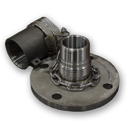 2-Inch  Flanged Stainless Steel Top Fitting Assembly