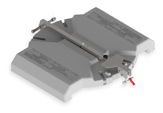 20-Inch Vented Hatch Cover with Security Hardware, ACF