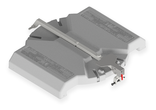 20-Inch Vented Hatch Cover with Security Hardware, Trinity