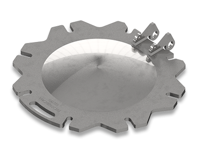 20-Inch 8 Bolt Single Piece Carbon Steel Manway Cover, ACF Arrangement