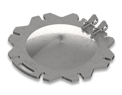 20-Inch 8 Bolt Single Piece Carbon Steel Manway Cover, ACF Arrangement
